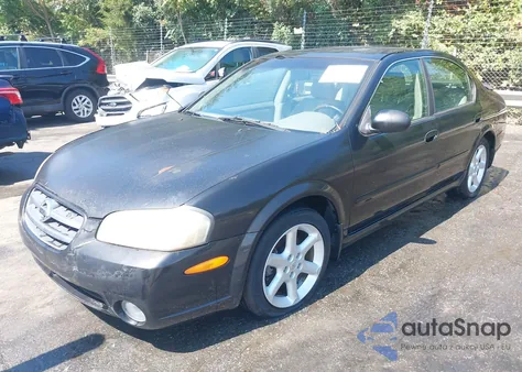 2002 Nissan Maxima Se z USA, uszkodzony, nr VIN JN1DA31AX2T306196